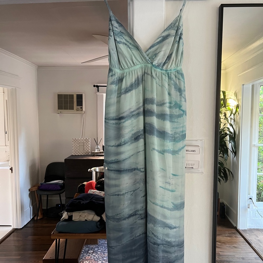 Gypsy 05 blue silk maxi dress size XS